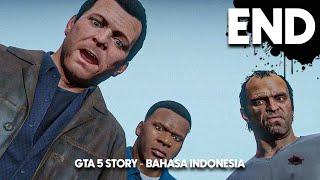AKHIRNYA BERHASIL MENAMATKAN GTA 5 GRAFIK HD BAHASA INDONESIA !! GTA 5 Story Gameplay ENDING