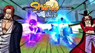 WE BECAME SHANKS AND MIHAWK IN SHINDO LIFE PVP