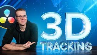 3D Track TEXT ANYWHERE in your videos using Davinci Resolve!