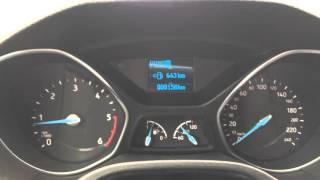 2016 Ford Focus 1.5 TDCI Power Shift 0-100 Acceleration