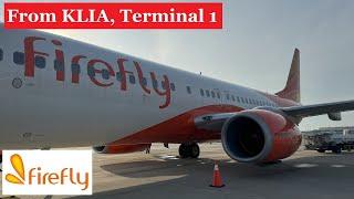 Firefly B737-800 - 2024 New Route from KLIA, Terminal 1 (KUL) to Penang (PEN) - Trip Report #083