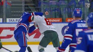 KHL Fight: Podkolzin VS Dynyak