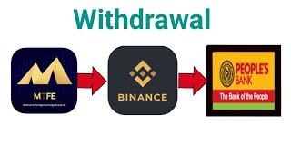 MTFE Cash Withdrawal to bank