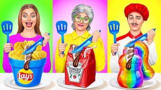 Я против Бабушки Кулинарный Челлендж Укрась Торт | Сумасшедший Челлендж от TeenDO Challenge