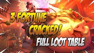 FULL 3 FORTUNE LOOT TABLE! THE BEST OUTCOMES! | LeDuck | TFT Patch 10.23 | Teamfight Tactics