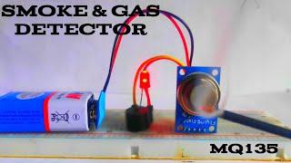 Smoke And Gas Detector Without Arduino | Electronic Shockers