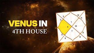 How Venus in the 4th House Shapes Your Domestic Life #venus #vedicastrology