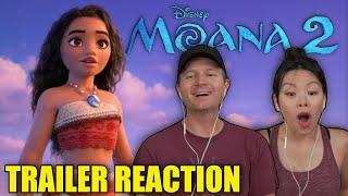 Moana 2 Official Trailer | Reaction & Review | Walt Disney Animation