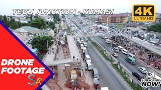 DRONE FOOTAGE - TECH JUNCTION KUMASI (4K)