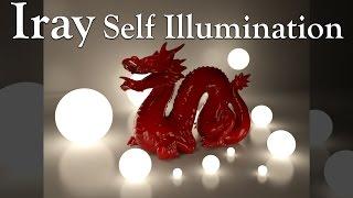 Tutorial 3ds Max Iray Self illumination