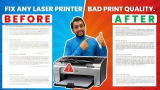 Laser printer printing lines | Laser printer printing lines on paper | Laser printer printing problm