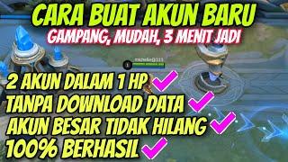 Cara Buat Akun Baru ML di Semua Android - Buat Akun ML 2 Dalam Satu HP