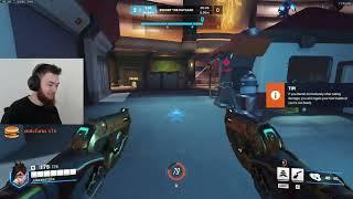 Dafran WIDOWMAKER, TRACER, SOLDIER 76 COMPETITIVE Gameplay! [ OVERWATCH VOD Replays ]