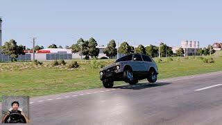 Afto Qəzalar Niva Urban 800 hp Aftoşluq Etdi | BeamNG.Driver | Maşın #malikbedelov