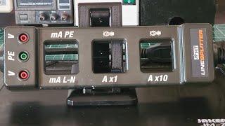 HT INSTRUMENTS 120V AC Line Splitter w/ L-N, L-G, N-G, and Leakage Current Measurements (L-N)