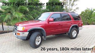 1997 Toyota 4runner SR5 4wd...26 Years, 180k miles later!