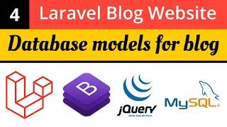 Laravel Tutorials | Create models in laravel | Laravel Blog Website | Laravel 8 Tutorials