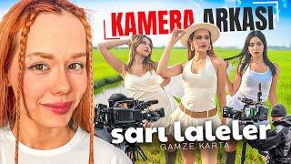 GAMZE KARTA - SARI LALELER ( KLİP KAMERA ARKASI !? )