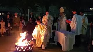 Easter Vigil A.D. 2021 with Fire & Baptism