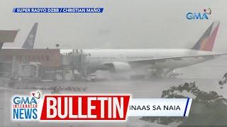 Red lightning alert, itinaas sa NAIA | GMA Integrated News Bulletin