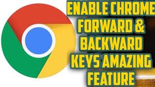 How to enable Google Chrome hidden gesture navigation to go Forward and Backward