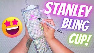 HOW TO BLING A STANLEY 40 OZ TUMBLER! | BEGINNER FRIENDLY!