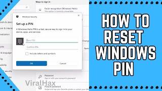 How to Reset Windows PIN | Change PIN in Windows for Enhanced Security 