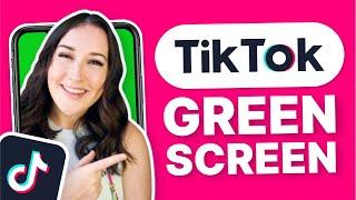 How to use Green Screen on TikTok Tutorial