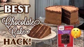 CHOCOLATE BOX CAKE MIX HACK Nobody Knew Wasn't Homemade!!!  BEST Boxed Cake Mix Hacks