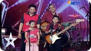This Family Band got Golden Buzzer from Anggun - Rafi Galsa - AUDITION 8 - Indonesia's Got Talent