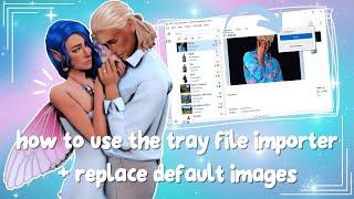 HOW TO USE THE SIMS 4 TRAY FILE IMPORTER AND REPLACE IMAGES