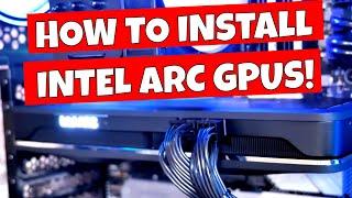 How To Install Or Remove Intel Arc A750 GPU & Driver Software