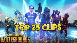 Top 25 Twitch PUBG Clips | Best PUBG Moments and Funny Highlights