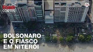 Bolsonaro faz comício esvaziado em Niterói: flopou