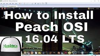 How to Install Peach OSI Linux 16.04 + Review + VMware Tools on VMware Workstation Tutorial [HD]