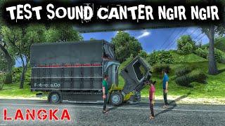 tes mod sound canter ngir-ngir bussid v4.0.3