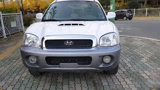 Korean Used Car - 2002 Hyundai SantaFe CRDI-GOLD 2WD SUNROOF M/T [Autowini.com]