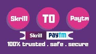 Skrill to paytm how to withdraw money from skrill to paytm or bank in a minutes