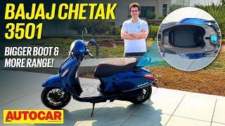 Bajaj Chetak 3501 - More features at the same price! | Walkaround | Autocar India