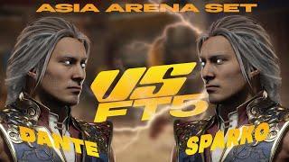 DANTE VS SPARKO ASIA ARENA SETS