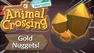 Best ways to find Gold Nuggets | Animal Crossing New Horizons