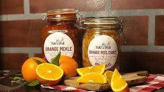 Orange pickle/ Orange peel candy - No waste recipes