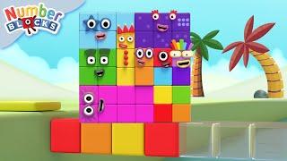 Défi de Pâques et de plus | Apprendre à Compter | ​Numberblocks en français