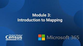 Analyzing Census Data with Excel: Module 3 of 6- Introduction to Mapping