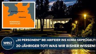 BAD OEYNHAUSEN: "20 Personen!" Bei Abifeier ins Koma geprügelt! 20-Jähriger tot - was wir wissen