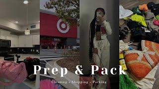 PREP & PACK WITH ME FOR VACATION (Cleaning , Shopping & Packing)