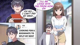 [Manga Dub] I was going to be late on rent, so I asked for roommates on my socials and...