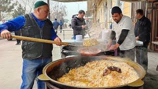 Delicious pilaf from a professional chef in Namangan