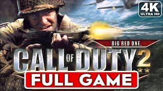 CALL OF DUTY 2 BIG RED ONE Gameplay Walkthrough Campaign FULL GAME [4K ULTRA HD] - No Commentary