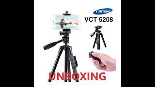 Unboxing Yunteng VCT 5208 Tripod with Bluetooth Remote Control